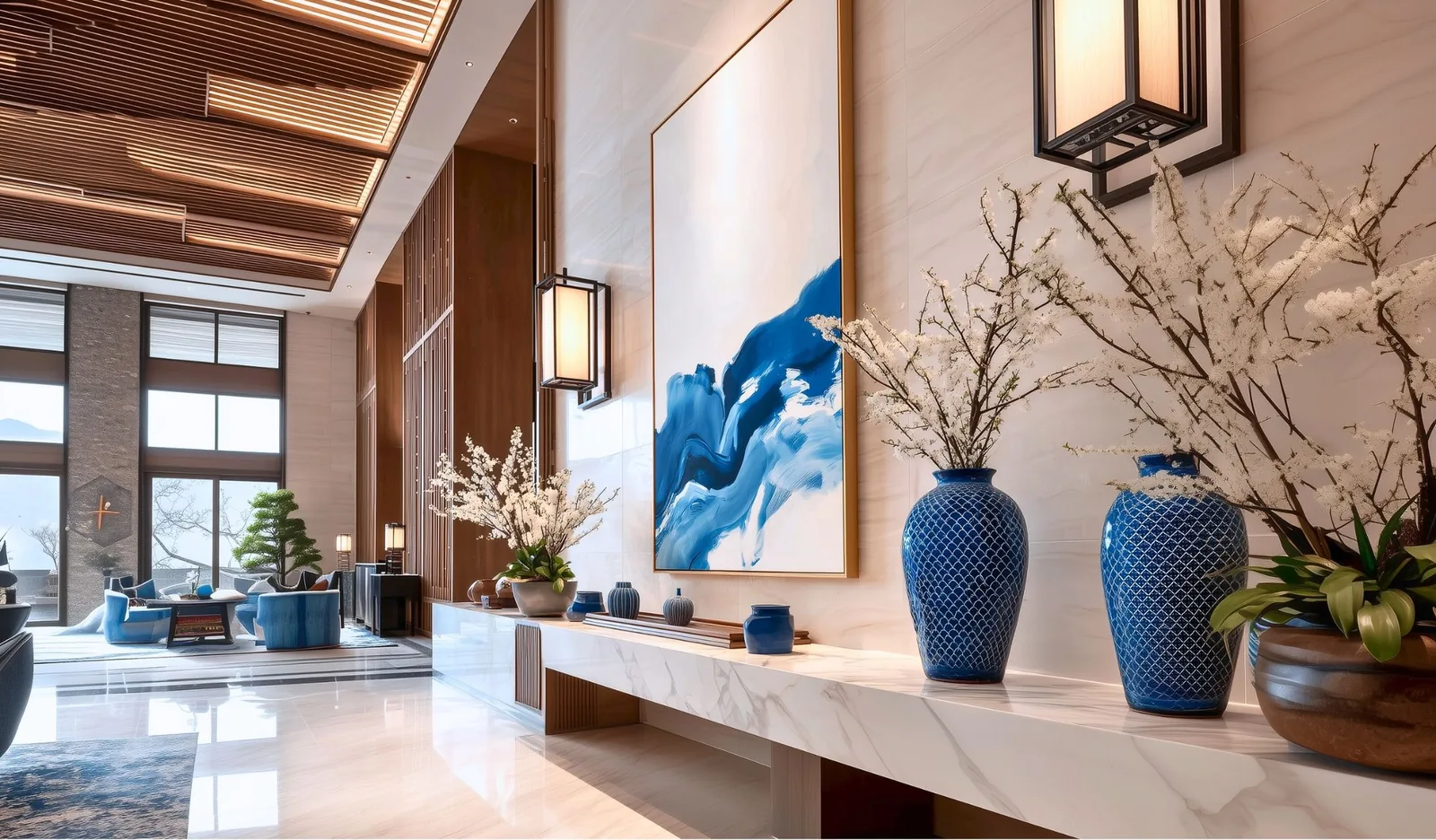 Artwork and sculpture display protected by Apeiron Guard sensors