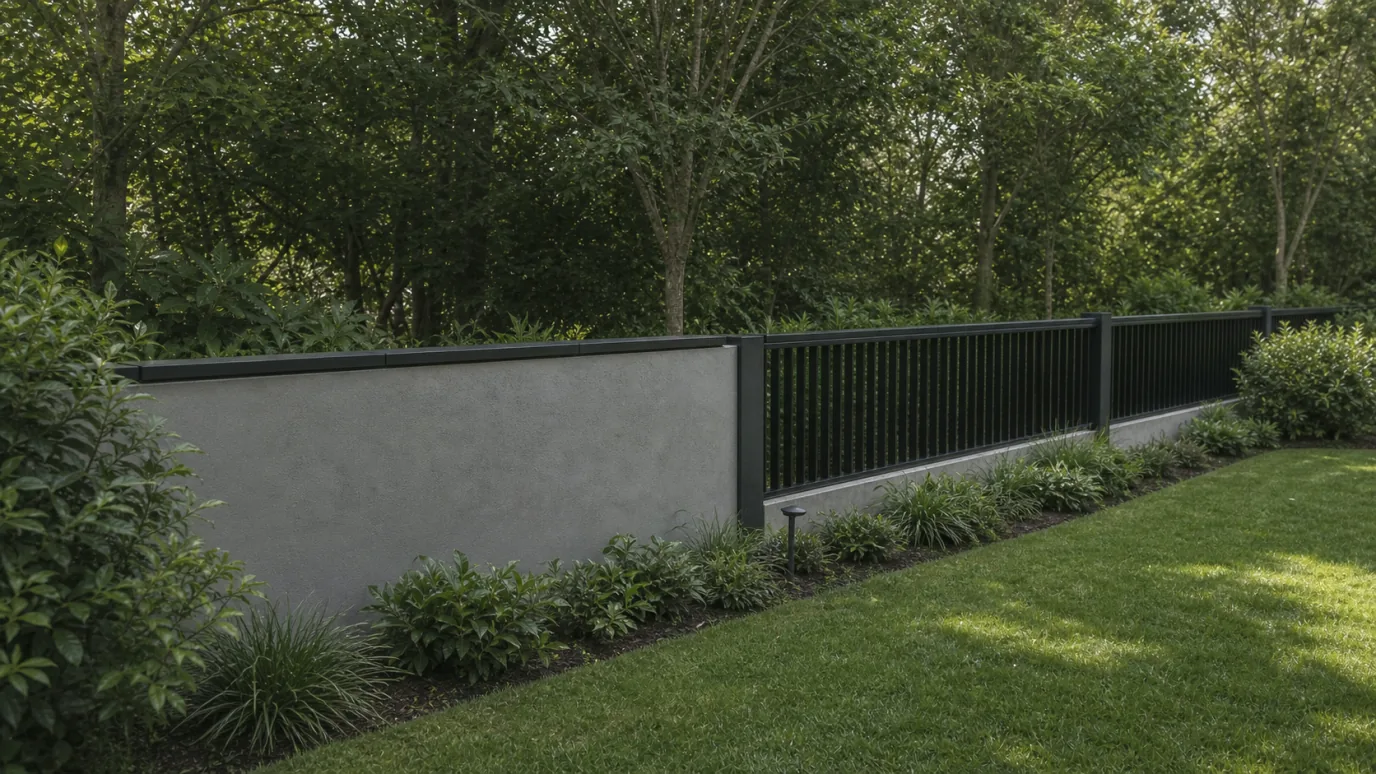 Protected wall, fence and glass edge perimeter before a climb attempt