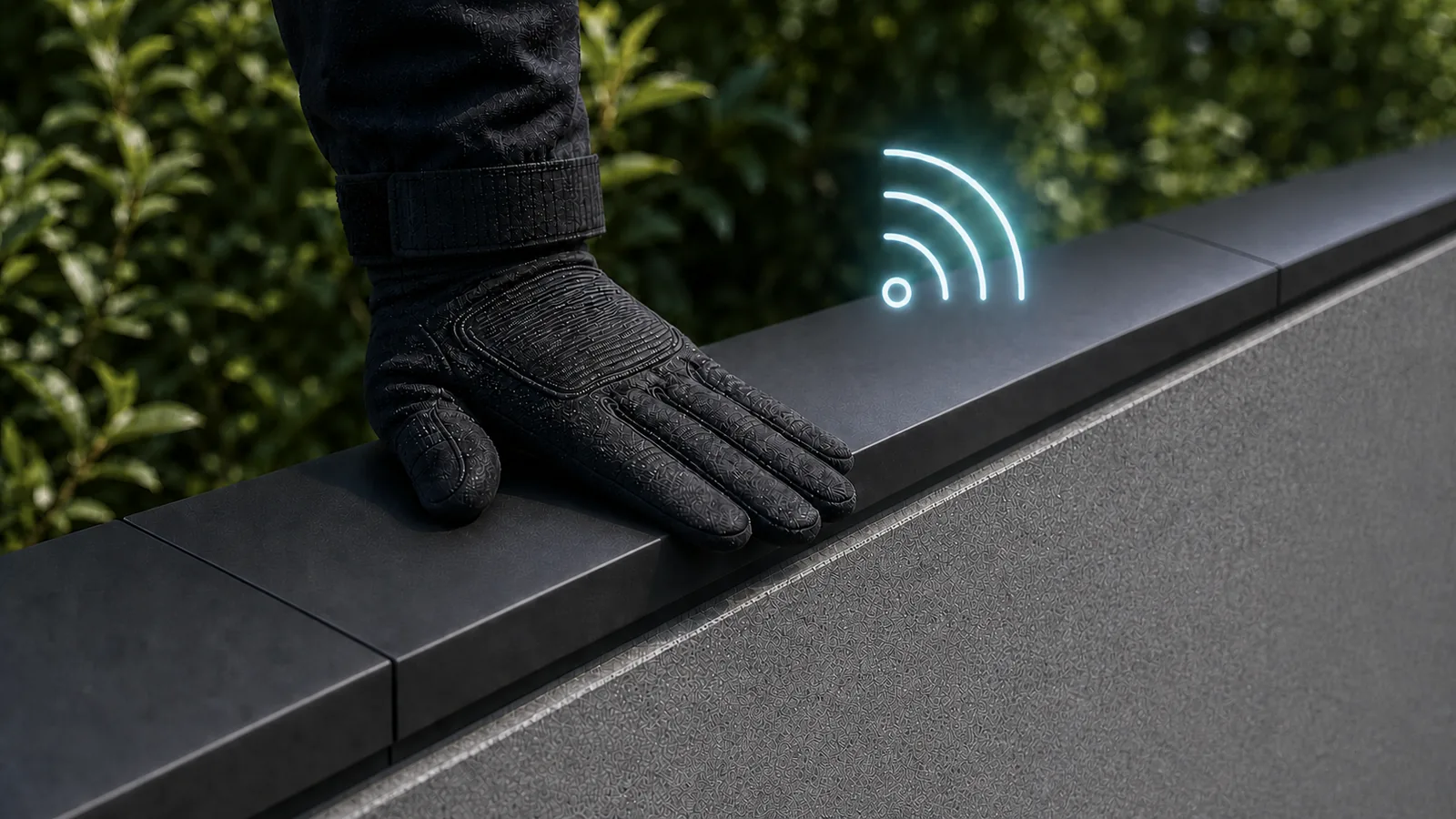 Wireless signal generated when climb pressure is detected
